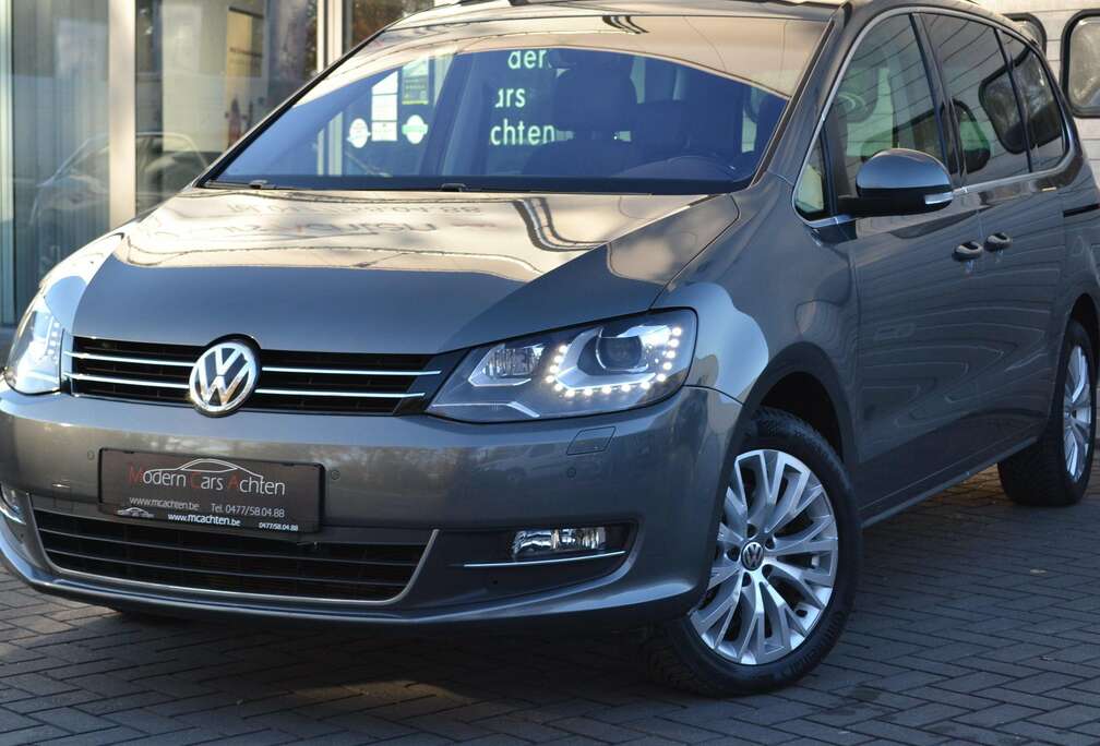 Volkswagen Sharan 2.0 TDI DSG Highline, Pano, leder. 7 pl.