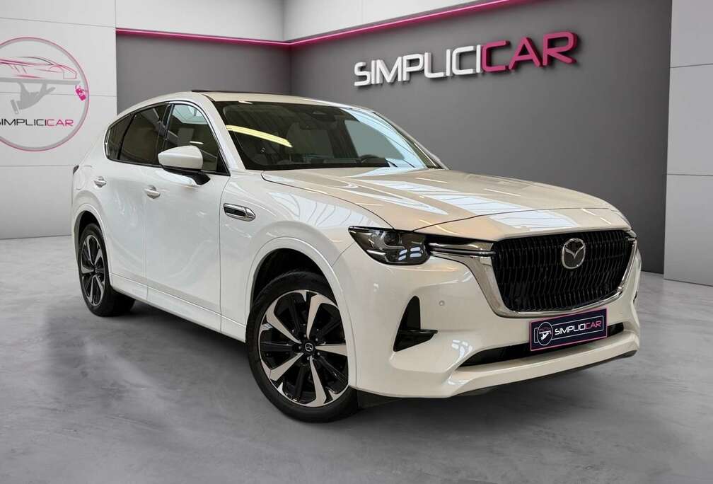 Mazda CX-60 2.5 e-Skyactiv PHEV AWD Takumi (240 kW)-CUIR NAPPA-SG CHAUFF+VENTI-CARPLAY-CAM360-GARANTIE JUSQU\'A 36 MOIS