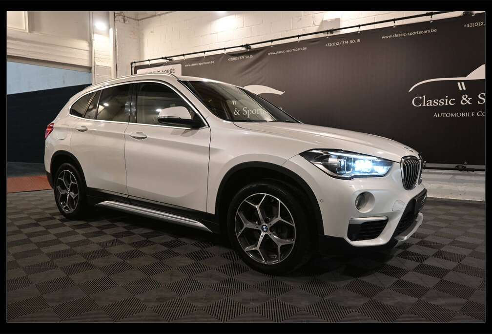 BMW X1 1.5iA sDrive18 SPORT / AUTO / CUIR / GPS NAVI / LEDS / BLUETOOTH / PDC