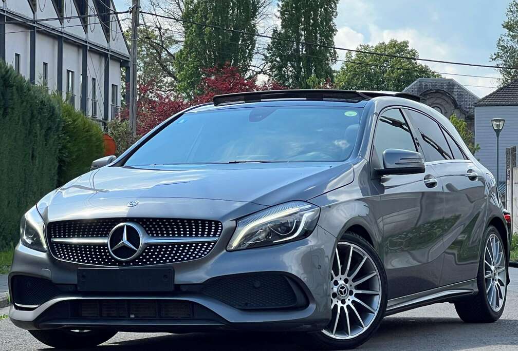 Mercedes-Benz A180d - PACK AMG - FULL OPTIONS - LED - EURO6B