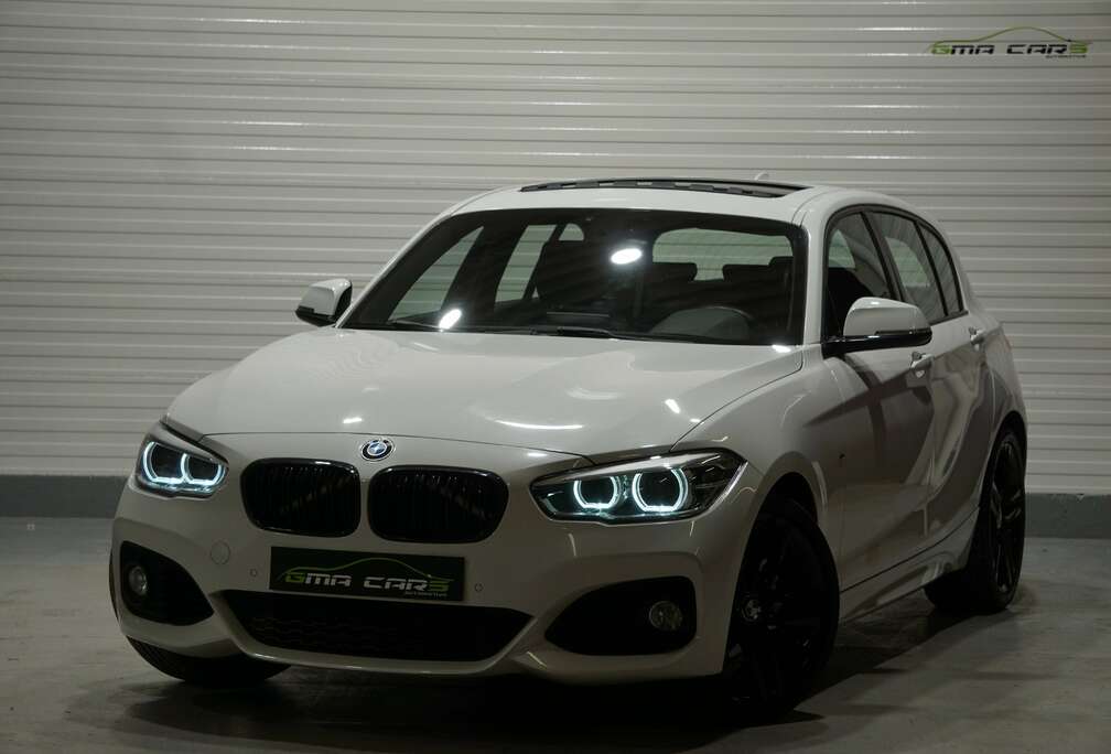 BMW 118iA-Navi-cruiseC-Airco-BT-Opendak-Garantie