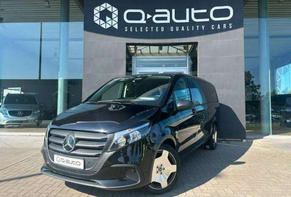 Mercedes-Benz 116d Aut  L2 Dubbel Cabine 41300€ ex btw / GPS+ / Trekhaak / Cam / 5 Zit / Carplay / Airco / Verwarmde Zetels