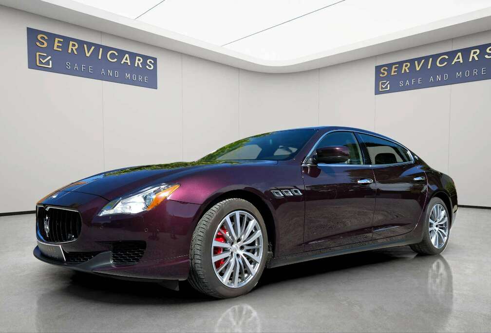 Maserati @ SERVICARS DIRECT - WATERLOO - Quattroporte 3.0 V6 BiTurbo S Q4 - Garantie 12 mois