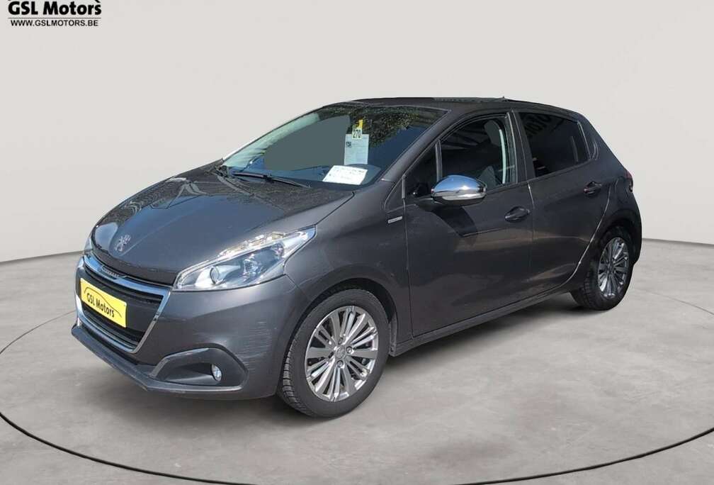 Peugeot 1.2i 82cv gris 02/18 89.231km Airco GPS Capteurs