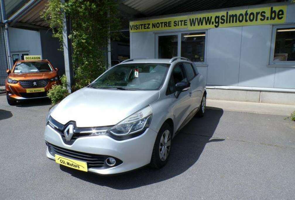 Renault 0.9TCe 90cv break gris 04/16 Airco GPS Cruise