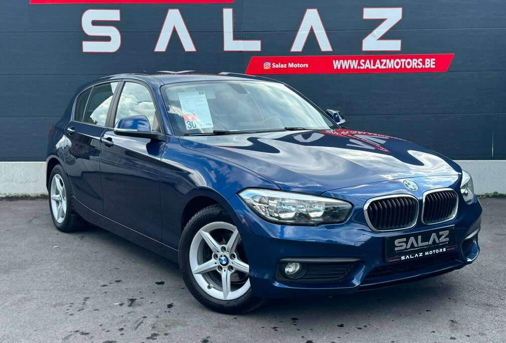 BMW 118i/ESSENCE/MANUEL/CLIM/NAVI/GARANTIE/FEUAUTO/LIMITATEUR/CAPTEURAV-AR