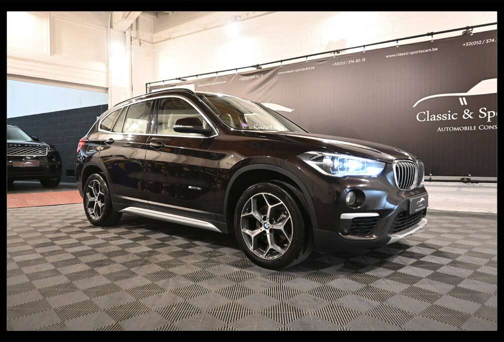 BMW X1 1.5i sDrive18 PACK SPORT / CUIR / LEDS BMW /  GPS NAVIGATION / COFFRE ELECTRIQUE