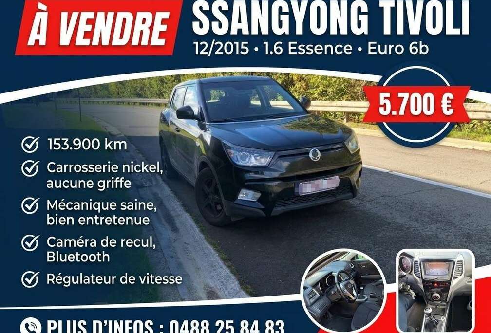 SsangYong 1.6i e-XGi 2WD Quartz