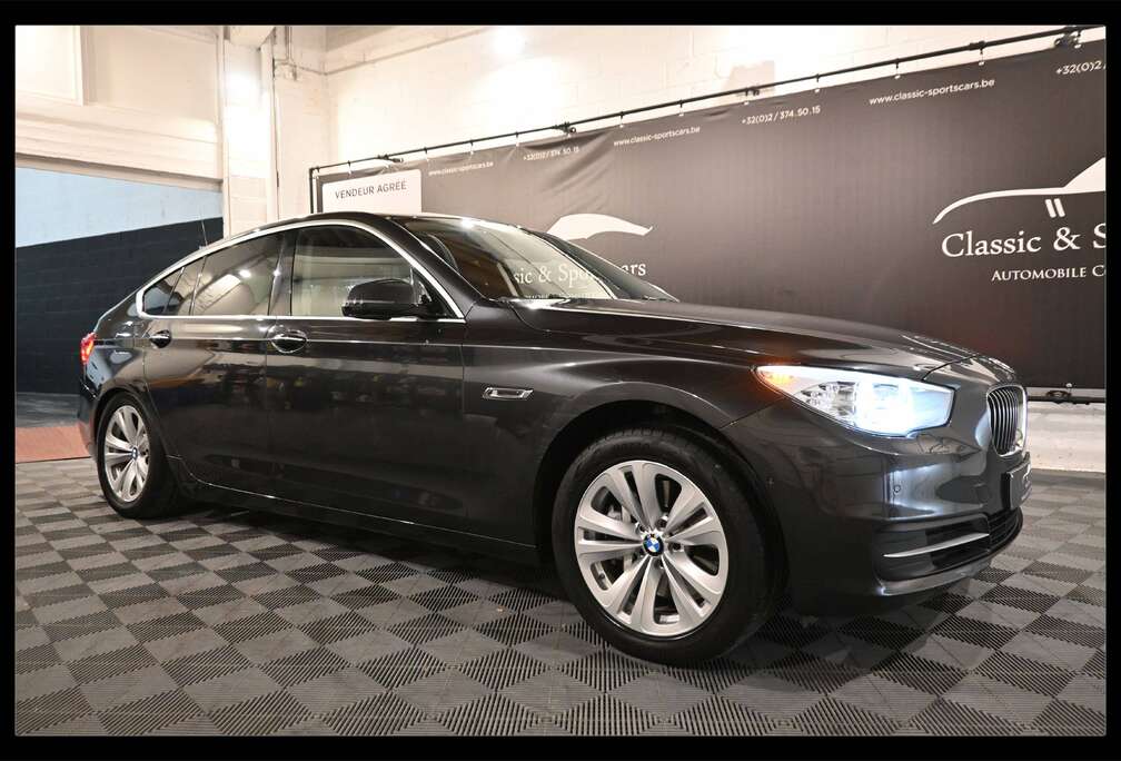 BMW 520 GT 520da GT GRAN TURISMO  / EURO 6b / CAMERA 360 / CUIR / GPS NAVIGATION / XENON / PDC !!