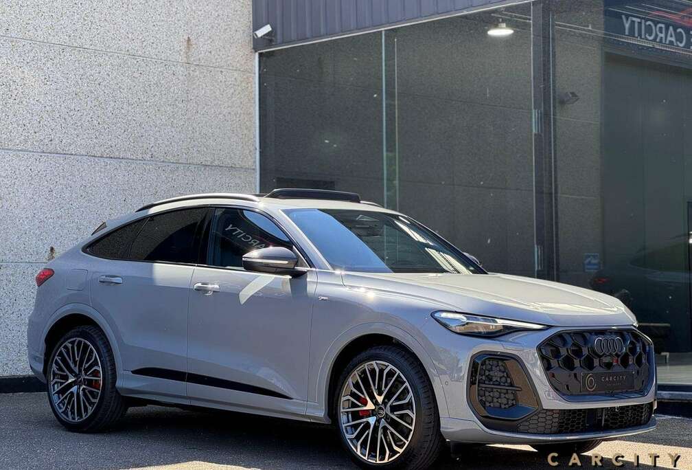 Audi Q5 Sportback 2.0 TDi Quattro S line 2026  NARDO GREY  LUCHTVERING  CARBON  HUD  PASSAGIERSCHERM  B&O