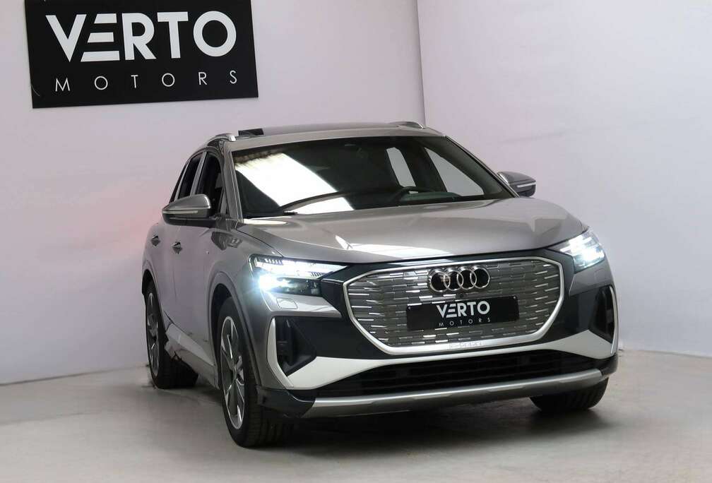Audi Q4 e-Tron 82 kWh 45 S-Line ///Panoramisch Opendak