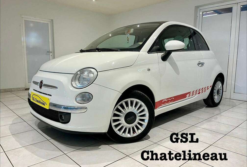 Fiat 1.3Multijet 95cv 2010 Blanche Toit Pano/Clim/Radio