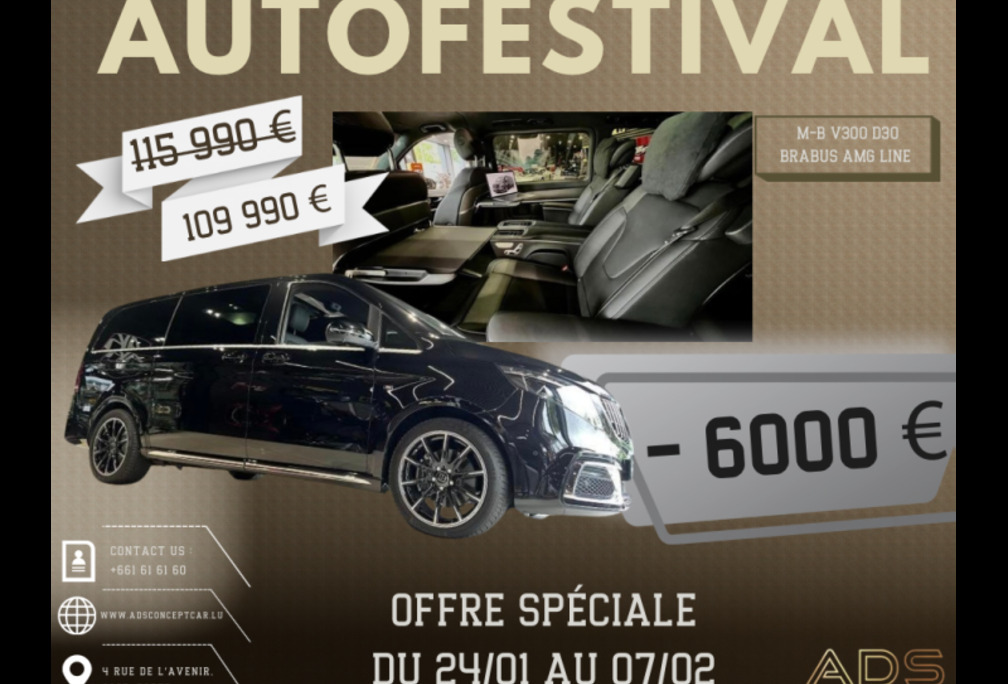 Mercedes-Benz D30 BRABUS AMG LINE EXCLUSIVE