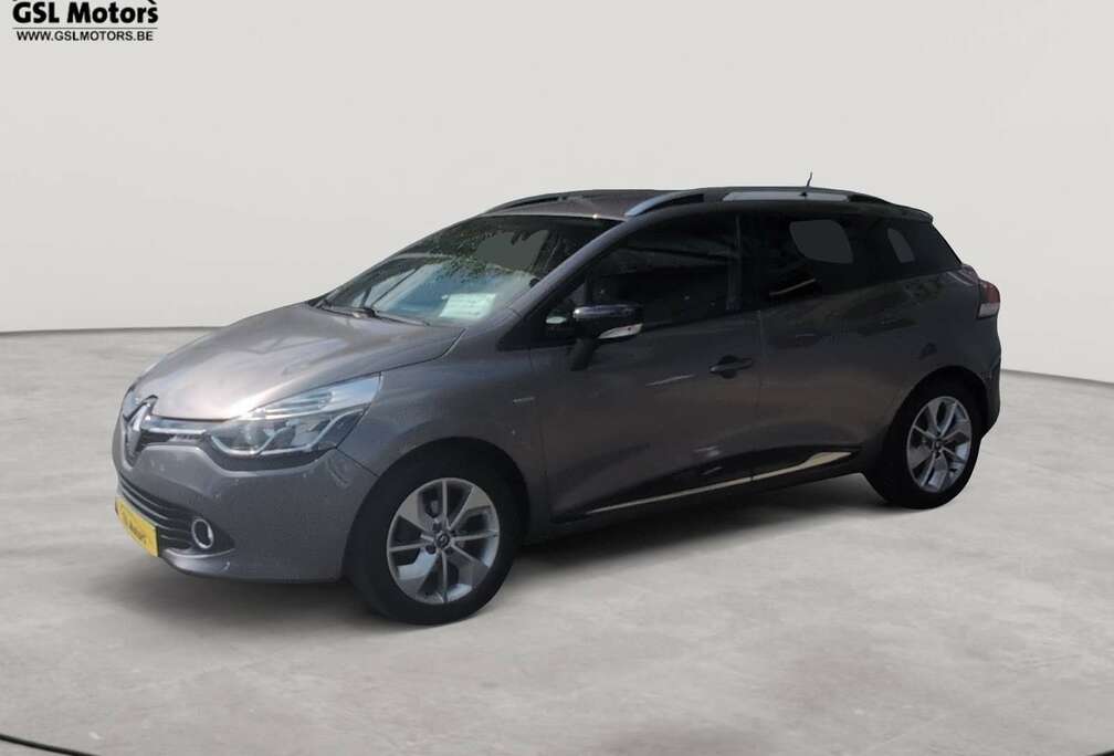 Renault 0.9TCe 90cv break gris 04/16 Airco GPS Cruise DAB