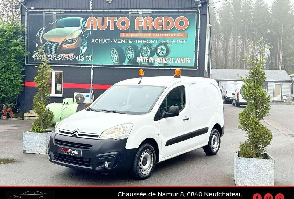 Citroen 1.6 BlueHDi * Tva * Gps * Gyrophare * Garantie :)
