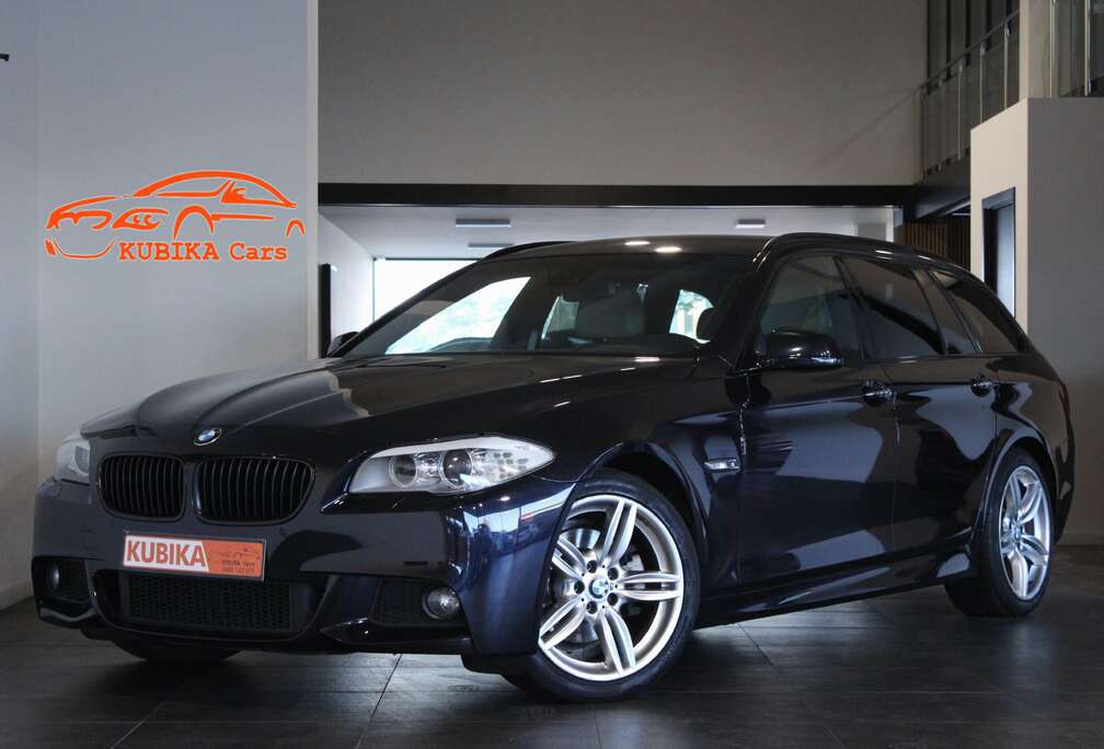 BMW Touring 520dAS M-Pakket Navi CruiseC ZetelV Leder