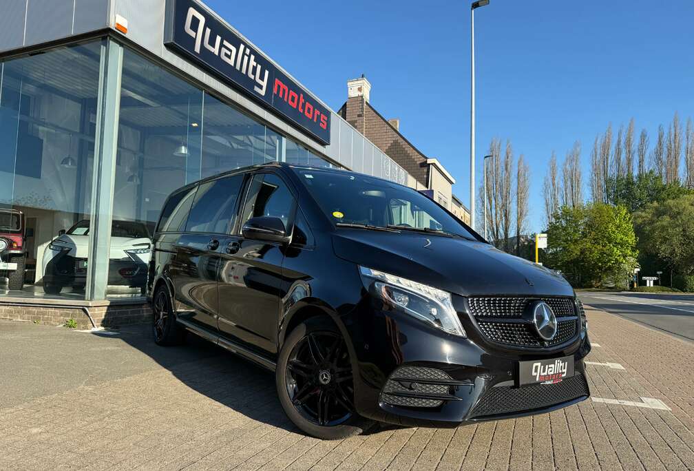 Mercedes-Benz d AMG-PACK / LICHTE VRACHT / LUCHT VERING/ 360 CAMERA / PANORAMISCH DAK / BURMESTER / ZETEL- VERWARMING EN KOELING
