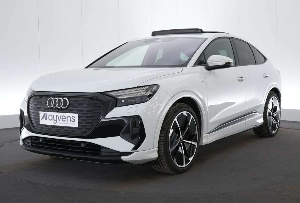 Audi Q4 Sportback 82 kWh 40 S-Line Shadow Platinum LEDE