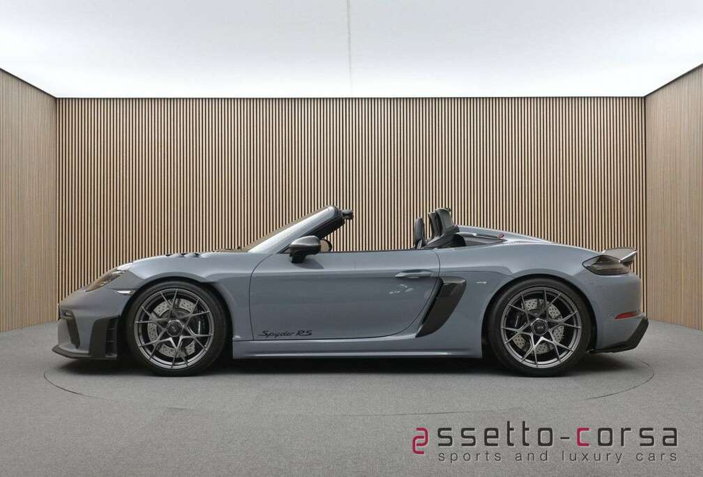 Porsche 718 Boxster Spyder RS Weissach*Lift*90L*Carbon