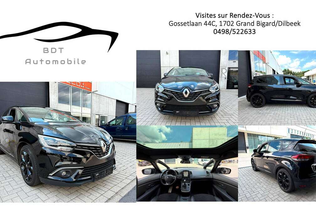 Renault 1.33 TCe Black Edition 1er Prop Toit Pano Clim HUD Cruise Attache Remorque Sièges Chauffants .. * Garantie 12 Mois*