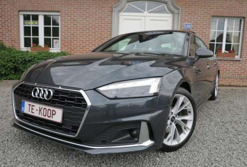 Audi A5 Sportback 35 TDi Business Edition S tronic + Advanced Pack Platinum+PANORAMISCH SCHUIFDAK+ PROMO + GARANTIE!