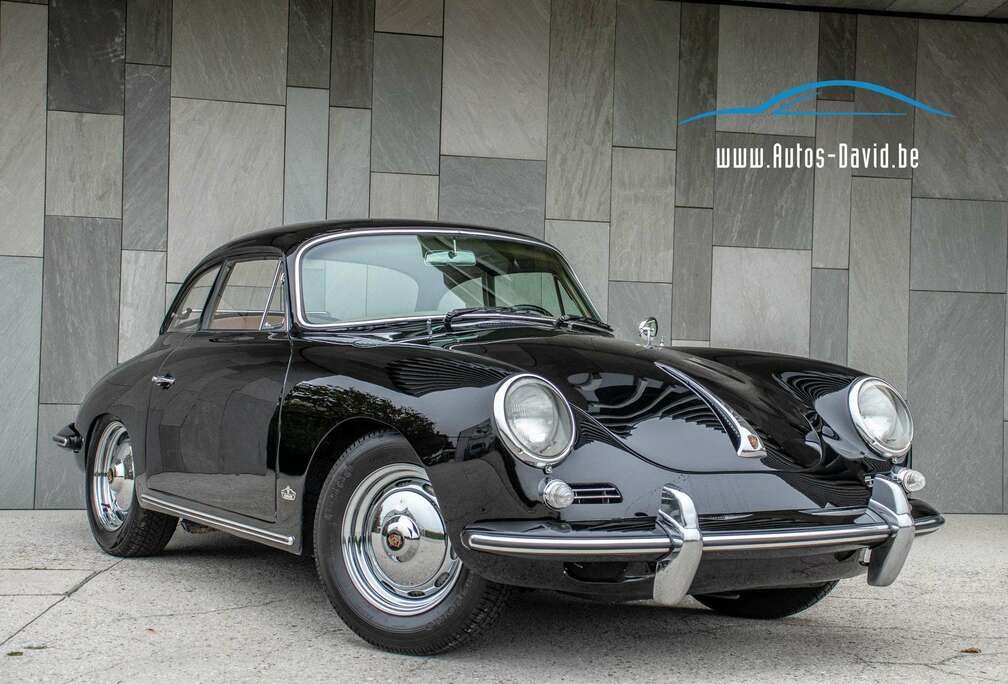 Porsche B T6 Coupé Karmann Hardtop Notchback 1.6 1962 / UNIEK / OLDTIMER / LEDER / PORSCHE CERTIFICATE OF AUTHENTICITY