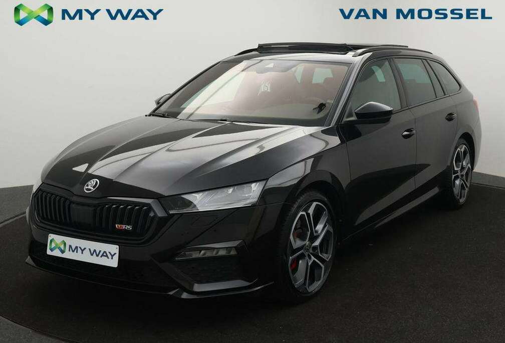 Skoda Octavia Combi RS 2.0TSI 245PK *AUTOMAAT*PANODAK*ALCANTARA*LEDER*SPORTZETELS*TREKHAAK*CAMERA*ACC*PDC*...*