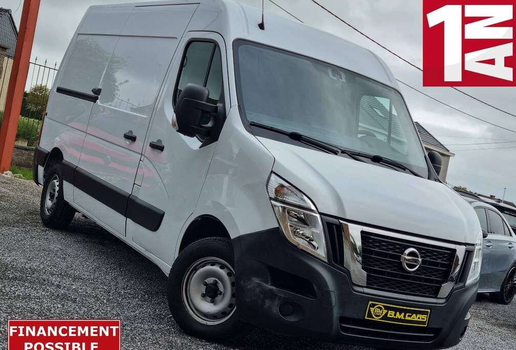 Nissan 2.3 dCi  L2-H2  21%TVA-CLIM-CAMERA-ATTACHE REM-PORTE COULISSANTE-EURO6d-13595€ HTVA