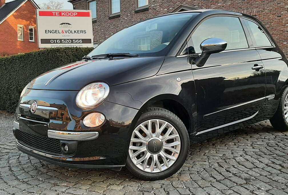 Fiat 500C 1.2i Lounge 5vit 1/14 19000km Airco Alu PDC Radio-cd KVV Nieuwstaat