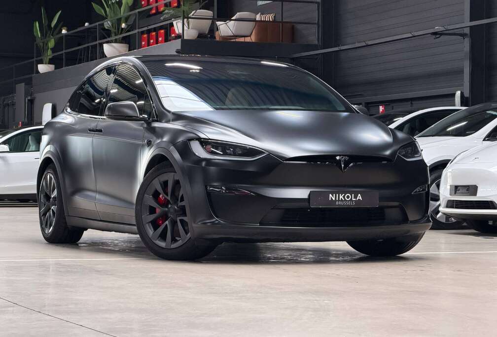 Tesla PLAID - ENHANCED AP - RED BRAKES - 6 SEATS - 1.020HP
