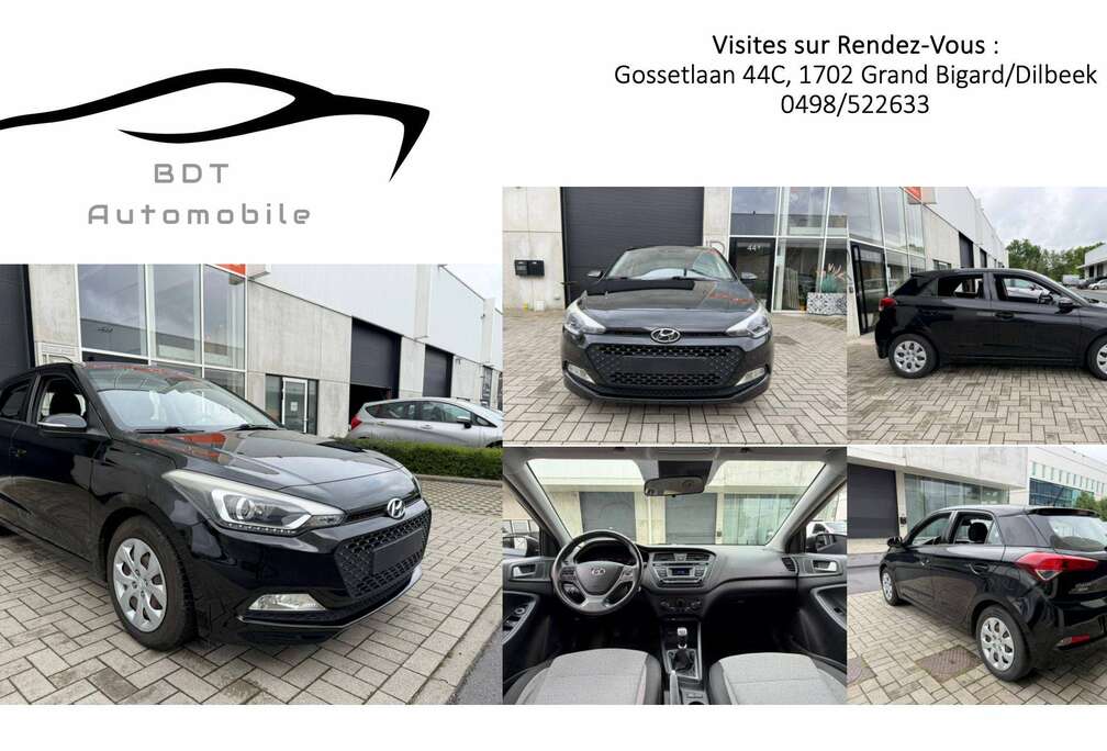 Hyundai 1,2i Airco Capteurs de recul Bluethoot Cruise Control * Garantie 12 mois *
