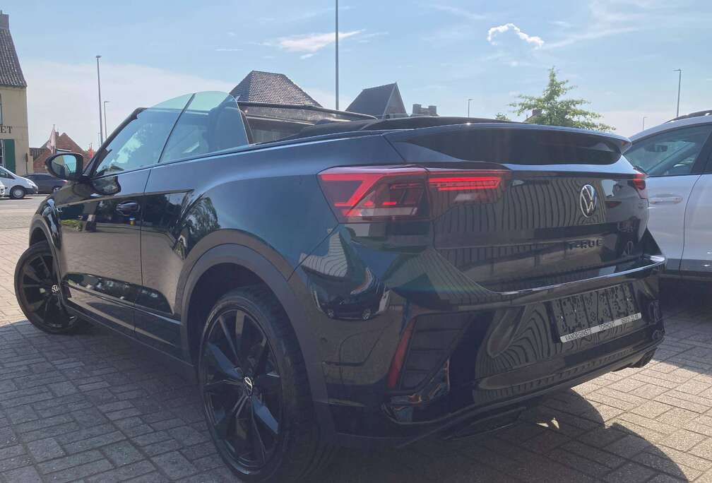 Volkswagen T-Roc Cabrio 150tsi - R-LINE -AUTOMAAT -Black Pack -Alu19 -LOADED