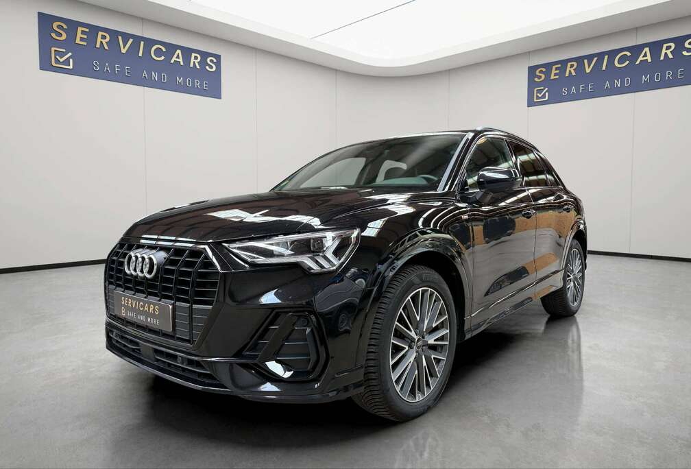 Audi 35 TDi S-Line /@SERVICARS WAREMME / 1ER PROP / CARNET AUDI / LED / ECLAIRAGE AMB / CAMERA 360 / GARANTIE 12 MOIS