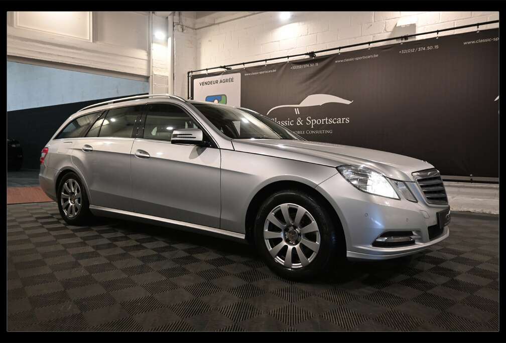 Mercedes-Benz E 220 CDI BREAK / CUIR /  NAVI / XENON / ATTELAGE