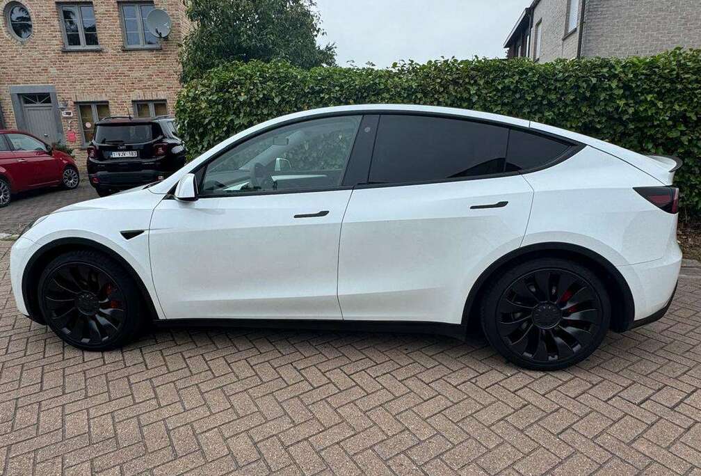 Tesla Tesla Model Y Performance AWD  Wit/Wit  Trekhaak  21\