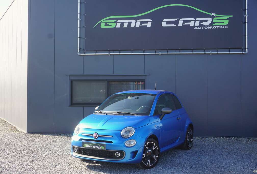 Fiat 500 1.2i Sport-CruiseC-ParkeerS-Airco-Garantie *