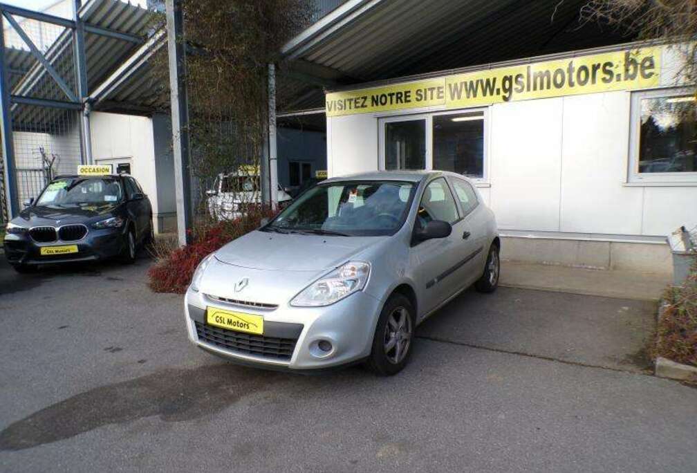 Renault 1.1 75cv 3 portes gris 09/13 83.520km  Airco