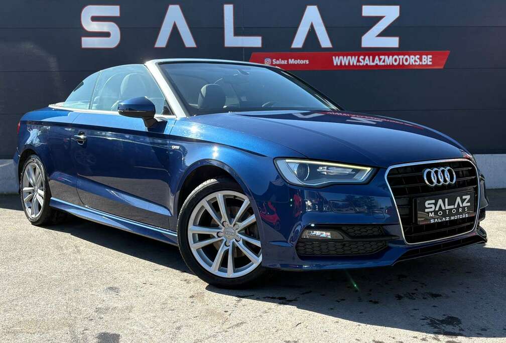 Audi A3 Cabriolet 1.6 TDi Ambition S line/GARANTIE/SEIGESCHAUFFANT/EURO6B/CARNETFULL