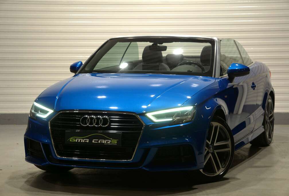 Audi A3 Cabriolet 1.4 TFSI  Benzine -Aut-HLeder-Airco-Cam-Garantie