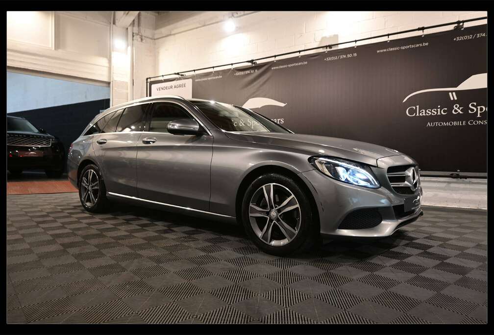 Mercedes-Benz C 180d EURO 6b BREAK / CUIR / CAMERA / LEDS / GPS NAVIGATION