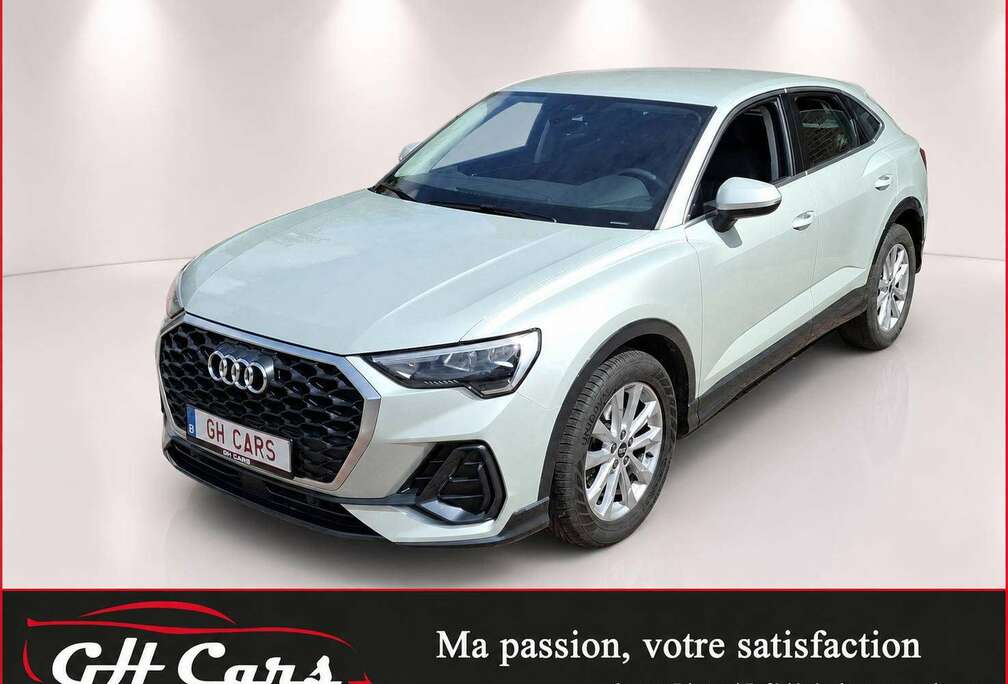 Audi Sportback Cuir Sièges chauffants Caméra Gps Attache remorque Hayon coffre électrique
