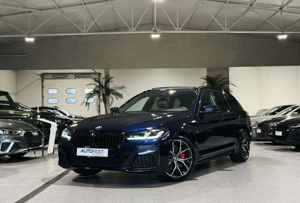 BMW i Touring M-Sport PRO Tanzanitblauw - Garantie