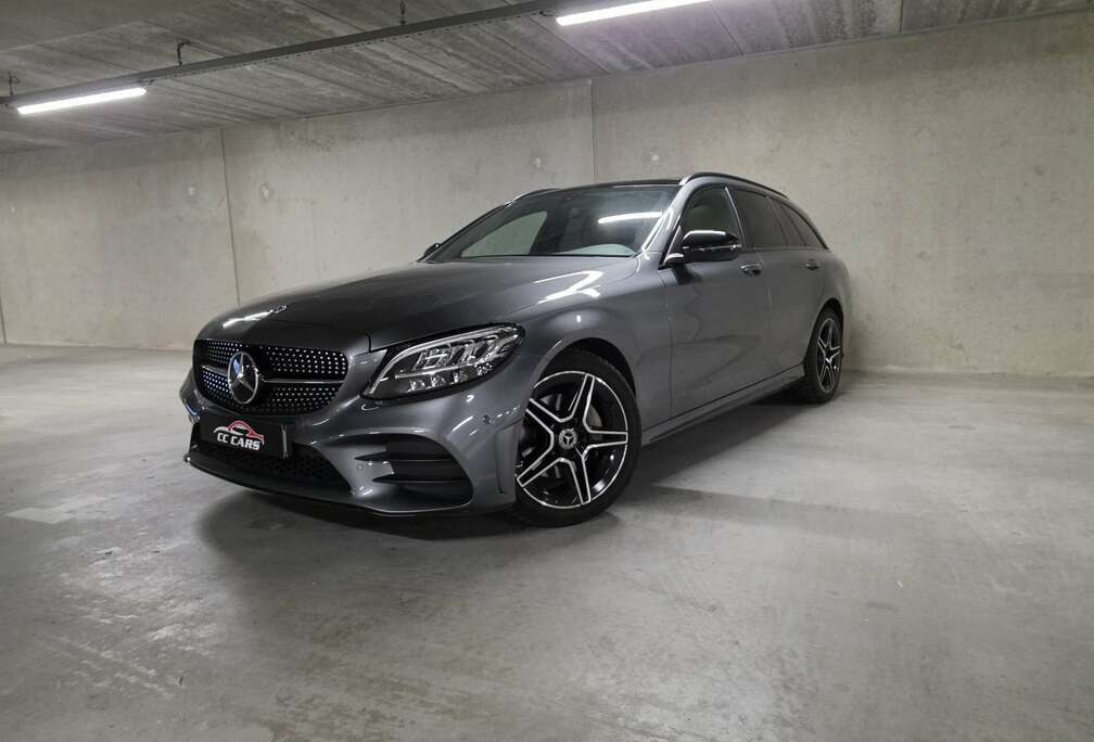 Mercedes-Benz d T 9G-TRONIC AMG Line PANO BRUIN LEDER