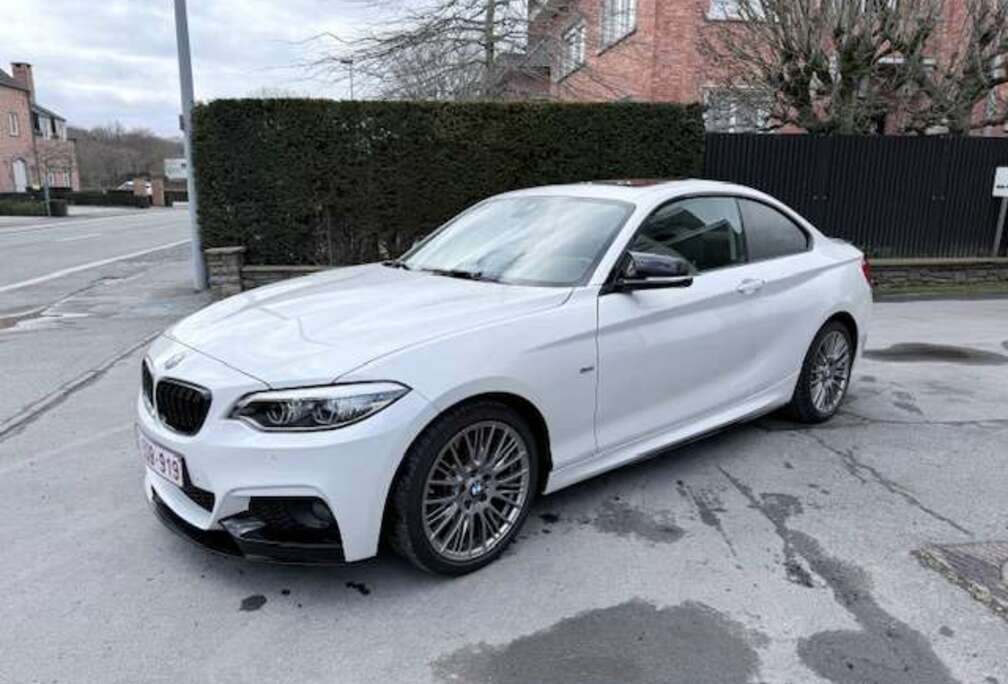 BMW Coupé 230i  sport automaat met camera , pdc , gps