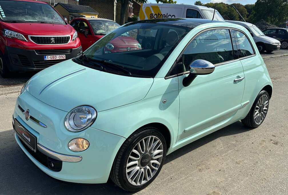 Fiat 500 1.2i Lounge Clim Chrome Ja16 GARANTIE 12 Mois