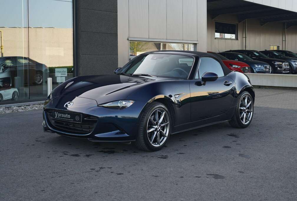 Mazda MX-5 2.0i Skyactiv-G Bose Nog 3 jaar garantie Sperdiffirentieel  AppleAndroid DAB Verwarmde zetels Cruise