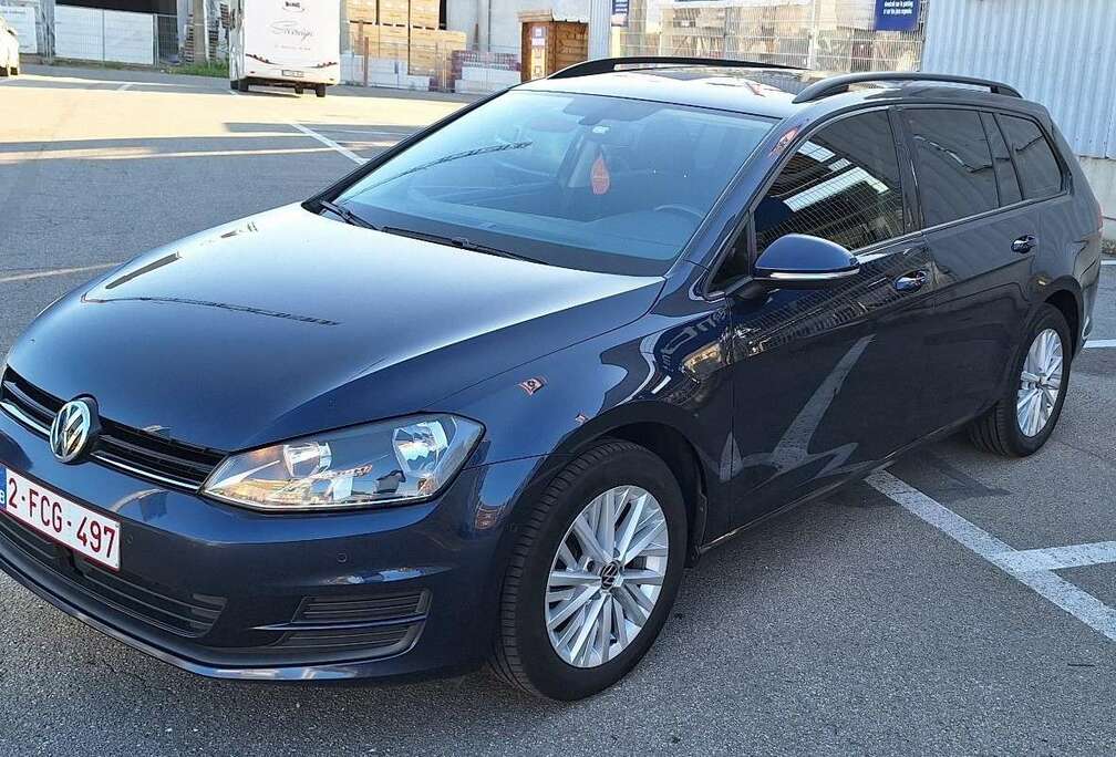 Volkswagen Vw golf 7 variant 1.6 TDI 110cv carnet VW euro 6b