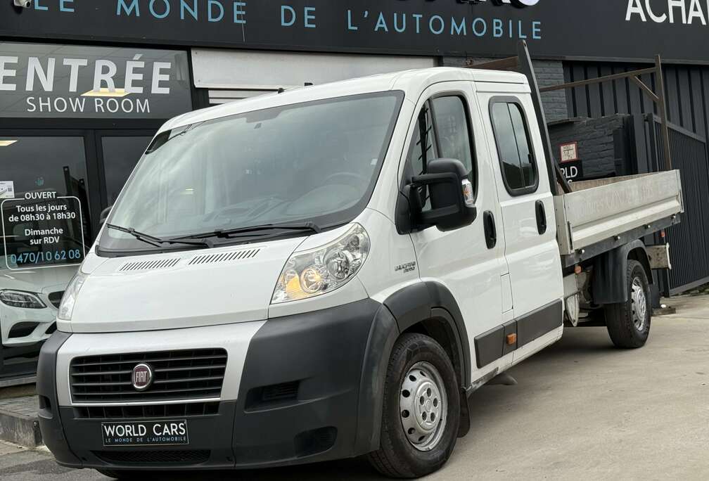 Fiat 2.3D L4 7PLACES TVAC*BTWIN BENNE GARANTIE 12MOIS