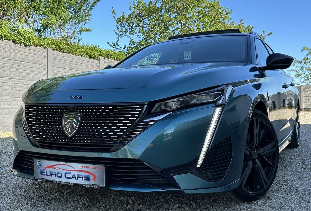 Peugeot SW 1.5 BlueHDi GT PACK FULL OPTION// CUIR/ALCANTARA/CAM 360/FULL LED/TOIT OUVRANT/CARPLAY/FOCAL/EURO 6D