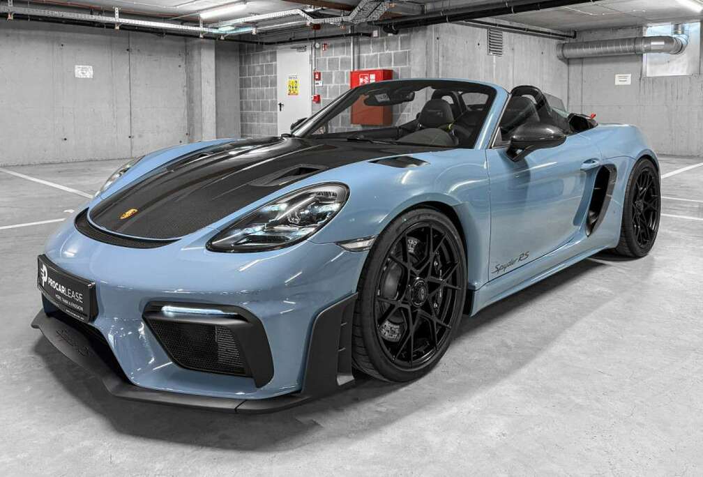 Porsche SPYDER RS WEISSACH / PTS NASHY BLUE / CARBON/ RACE